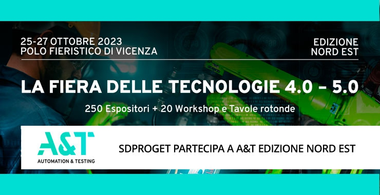 SDProget partecipa a A&T Vicenza 2023